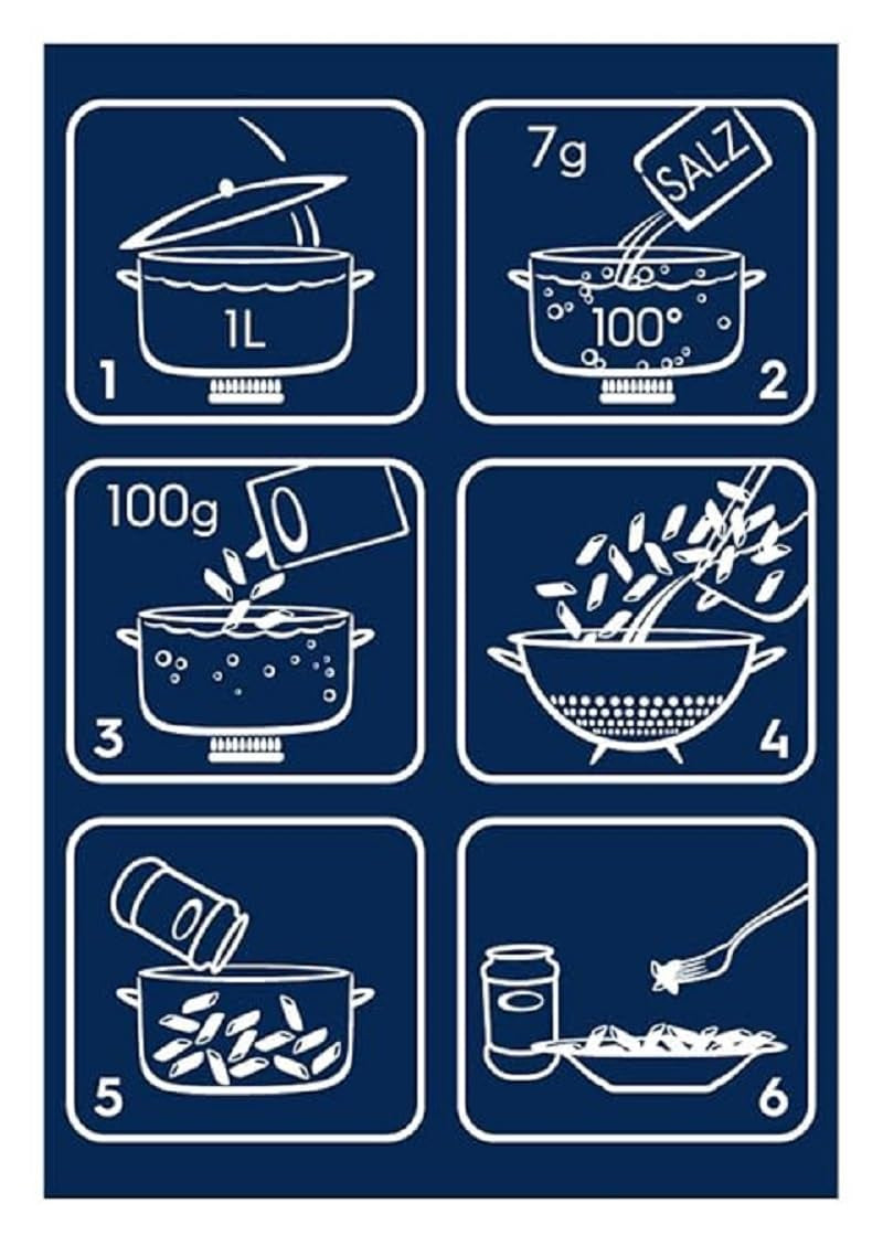 Pâtes Barilla Classique Girandole no. 34, à base de blé dur de haute qualité, toujours al dente (1 x 500g)