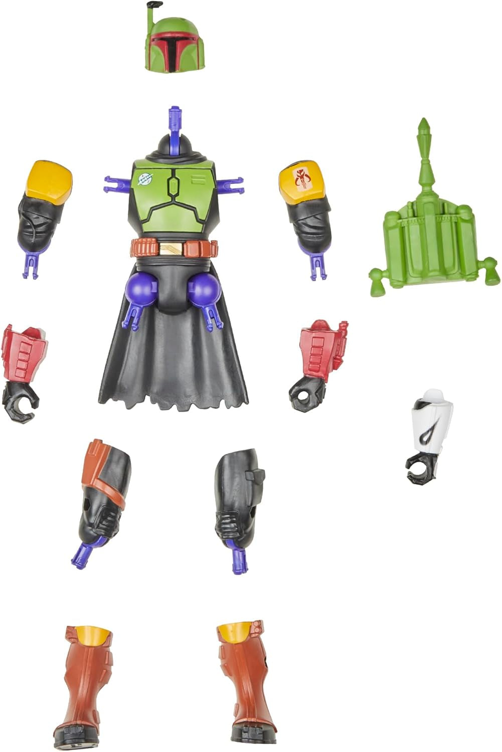 Star Wars Mixmashers Boba Fett Figurine personnalisable à mélanger et accessoires Figurines Naty Shop