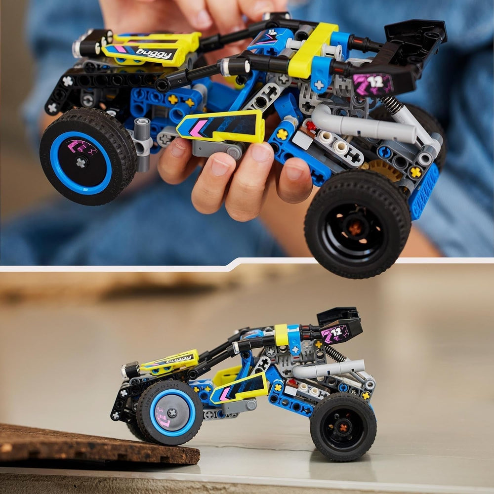LEGO Technic Offroad Racing Buggy Car Jouet pour enfants Buggy Racing Car Kit de construction Cadeau pour garçons et filles de 8 ans Modèle de voiture de rallye 42164 Jeux de construction Besuche den LEGO-Store
