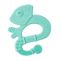 Chicco Soft&Clean anneau de dentition lézard, bleu, 2M+