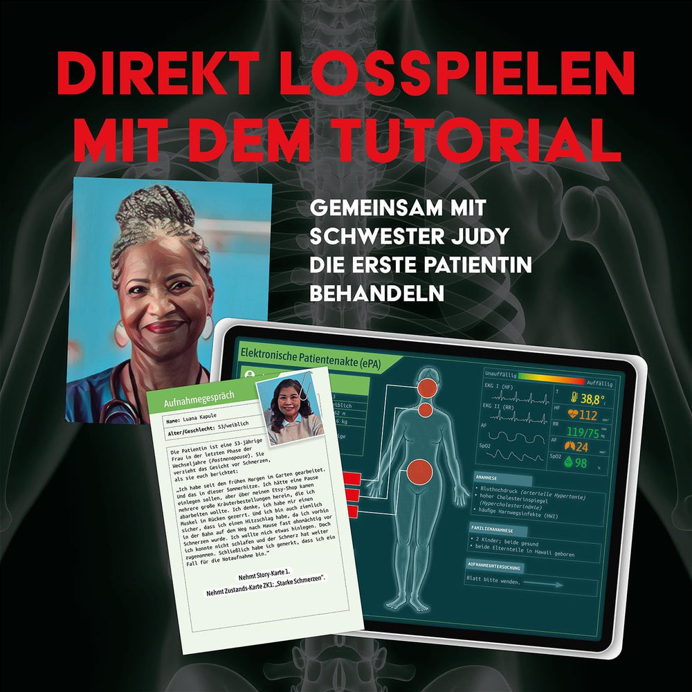 KOSMOS 684426 Medical Mysteries - Jeu de société RPG Medical Crime Files de la coopérative médicale de Miami pour les 16 ans et plus