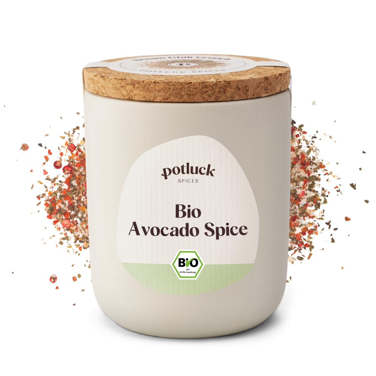 Repas-partage | Bio Sizilianisches Zitronensalz | Gewürzsalz for Fisch, Meeresfruchte, Gemüse, Salad and Dressings | 140g en céramique