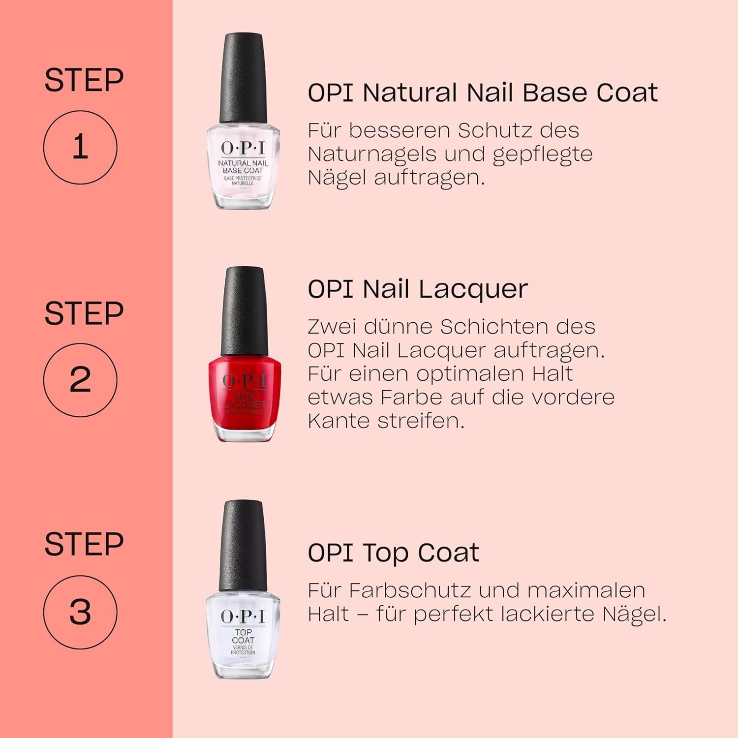 Lac de unghii OPI Colecția OPI'm Dreaming - Oja strălucitoare cu uscare rapidă (15ml)