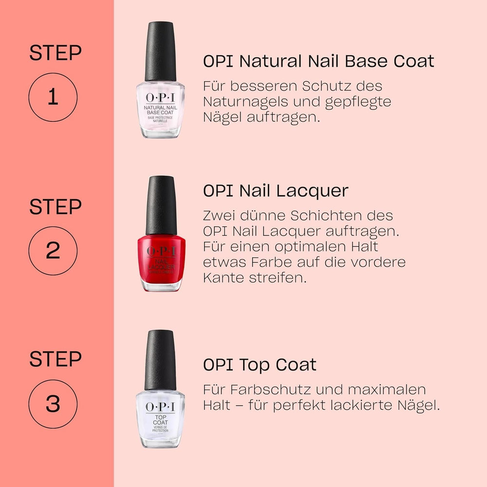 Lac de unghii OPI Colecția OPI'm Dreaming - Oja strălucitoare cu uscare rapidă (15ml)