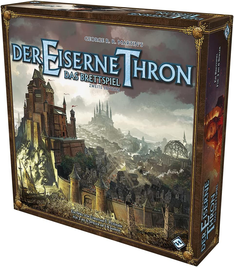 Fantasy Flight Games, Throne of Iron : The Board Game 2nd Edition - Mother of Dragons, extension, jeu expert, jeu de stratégie, 3-8 joueurs, 14 ans et plus, 180 minutes, allemand