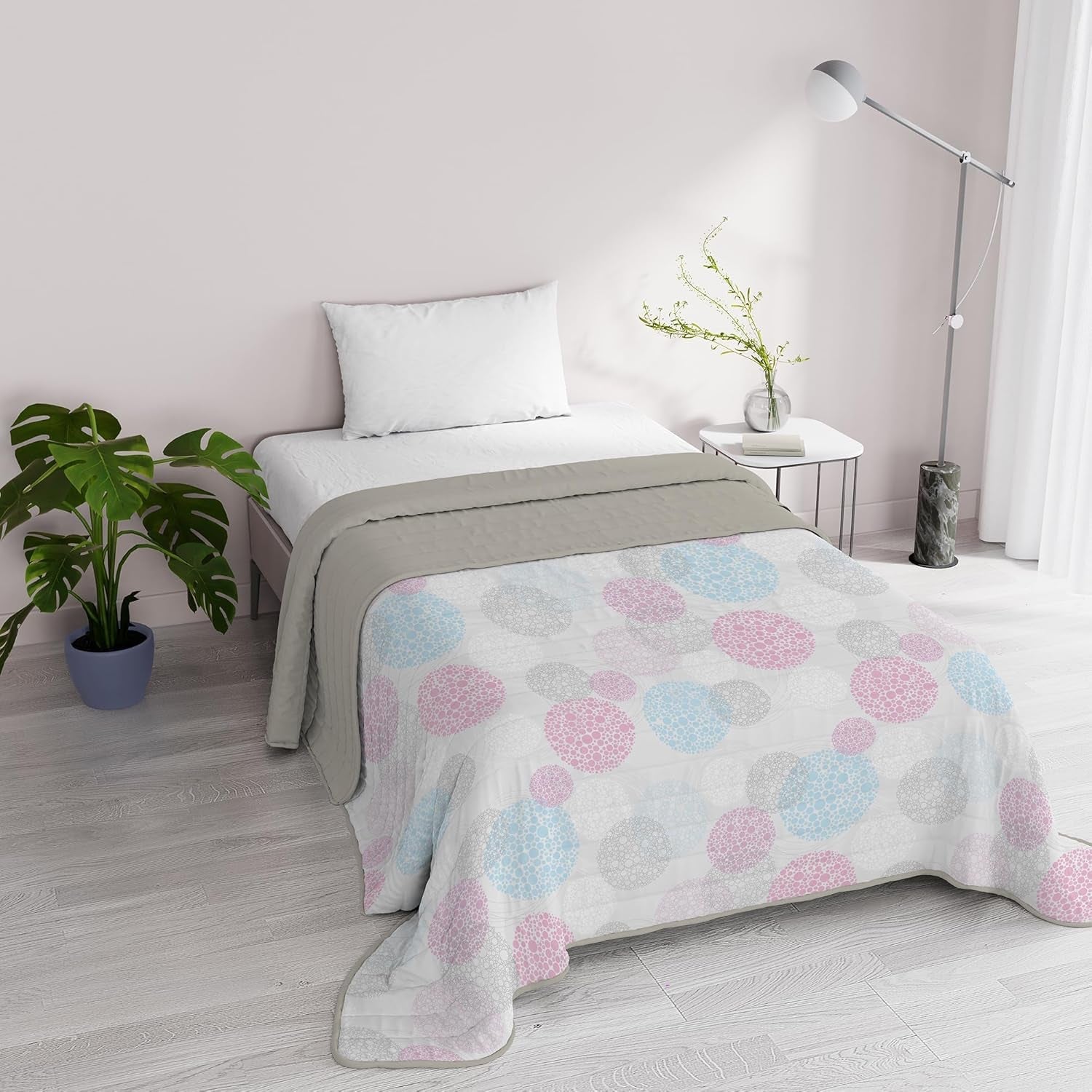 Literie italienne fantaisie microfibre été 1.5 lits Murrine couvre-lits et couettes Naty Shop molécule 1 Posto E Mezzo
