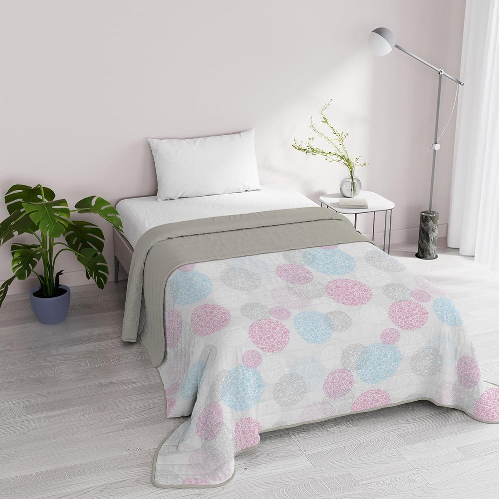 Literie italienne fantaisie microfibre été 1.5 lits Murrine couvre-lits et couettes Naty Shop molécule 1 Posto E Mezzo