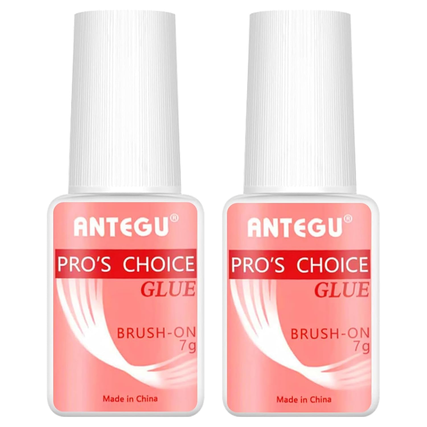 Colle à ongles extra forte – Comprend un pinceau, 4 x 7 g de colle pour extensions d'ongles, de la colle pour pointes acryliques et de la colle pour ongles artificiels.