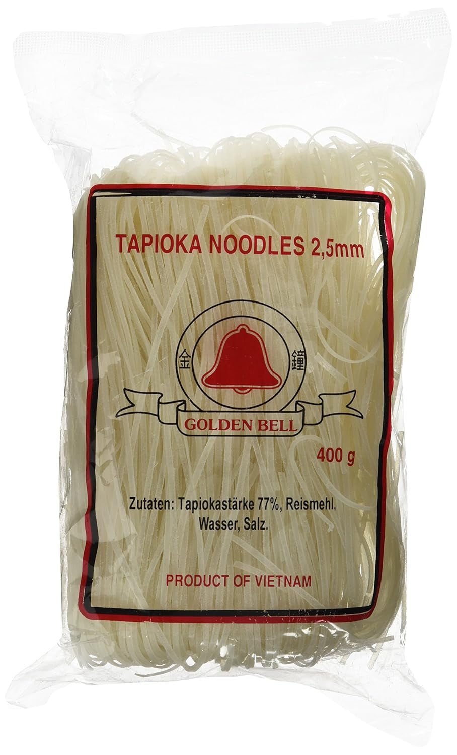 Nouilles de riz au tapioca 2,5 mm (Huû tieáu nam vang) (1 x 400 g)