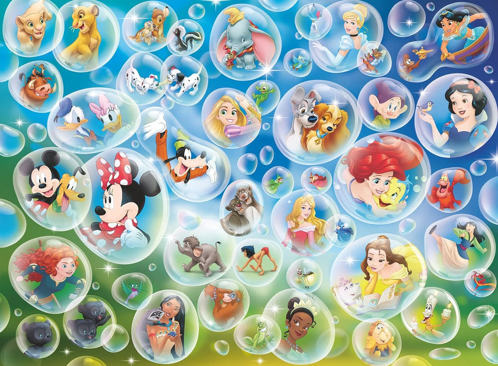 Ravensburger Puzzle 80536 - Disney Soap Bubbles, puzzle 300 pièces pour les fans de Disney à partir de 9 ans Puzzle Naty Shop