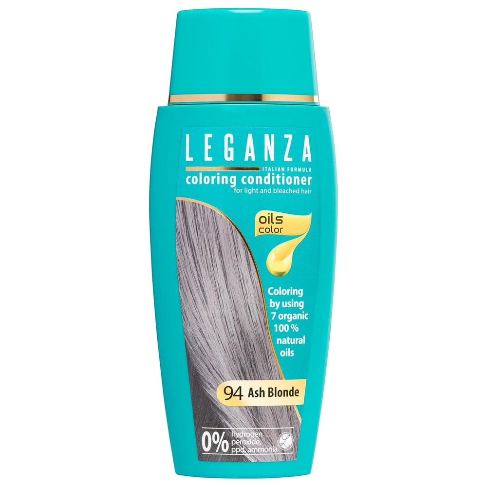 Leganza Natural Balm Hair Dye Color 71 Café Latte | Hair dye without ammonia | Enriched with 7 natural oils | 150 ml Naty Shop Hair Dye 94 Ash Blonde