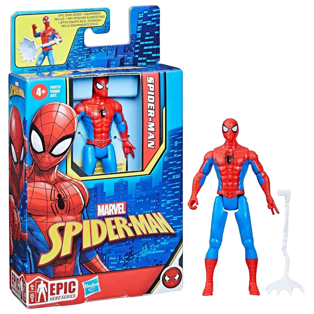 Spider-Man Marvel Epic Hero Series Classic Figurine d'action de 10 cm de haut Figurines Naty Shop
