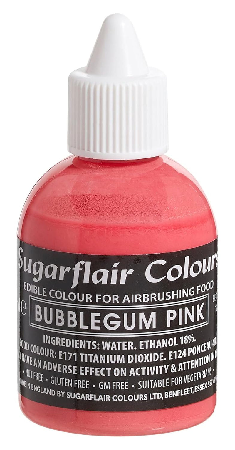 Colorant alimentaire rouge profond Sugarflair - Colorant alimentaire liquide comestible, colorant aérographe pour gâteaux, muffins, glaçages et décorations de gâteaux - 60 ml