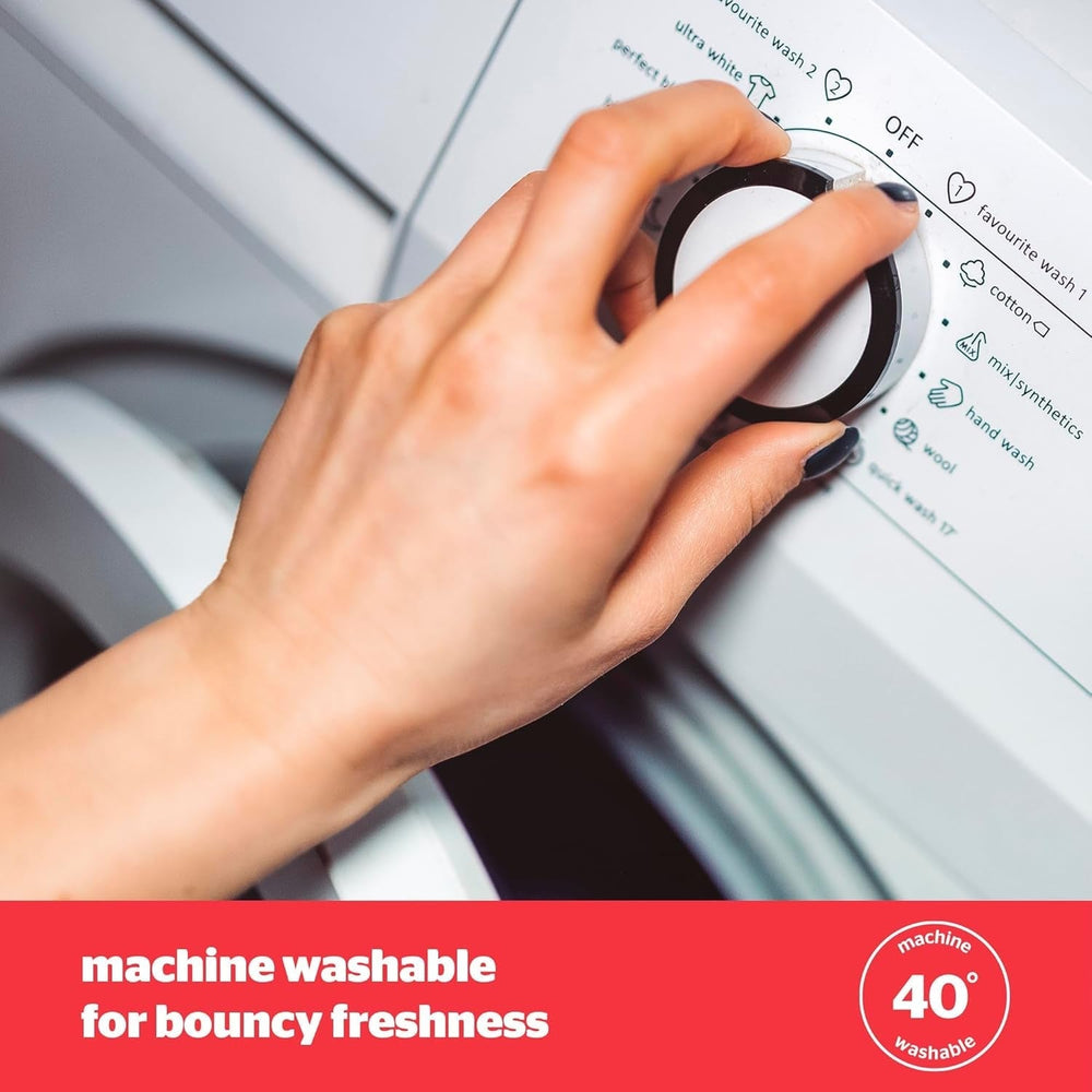 Couette rebond Silentnight, 13,5 tog, king size, tissu en coton mélangé, blanc, king size Couettes et couettes Naty Shop