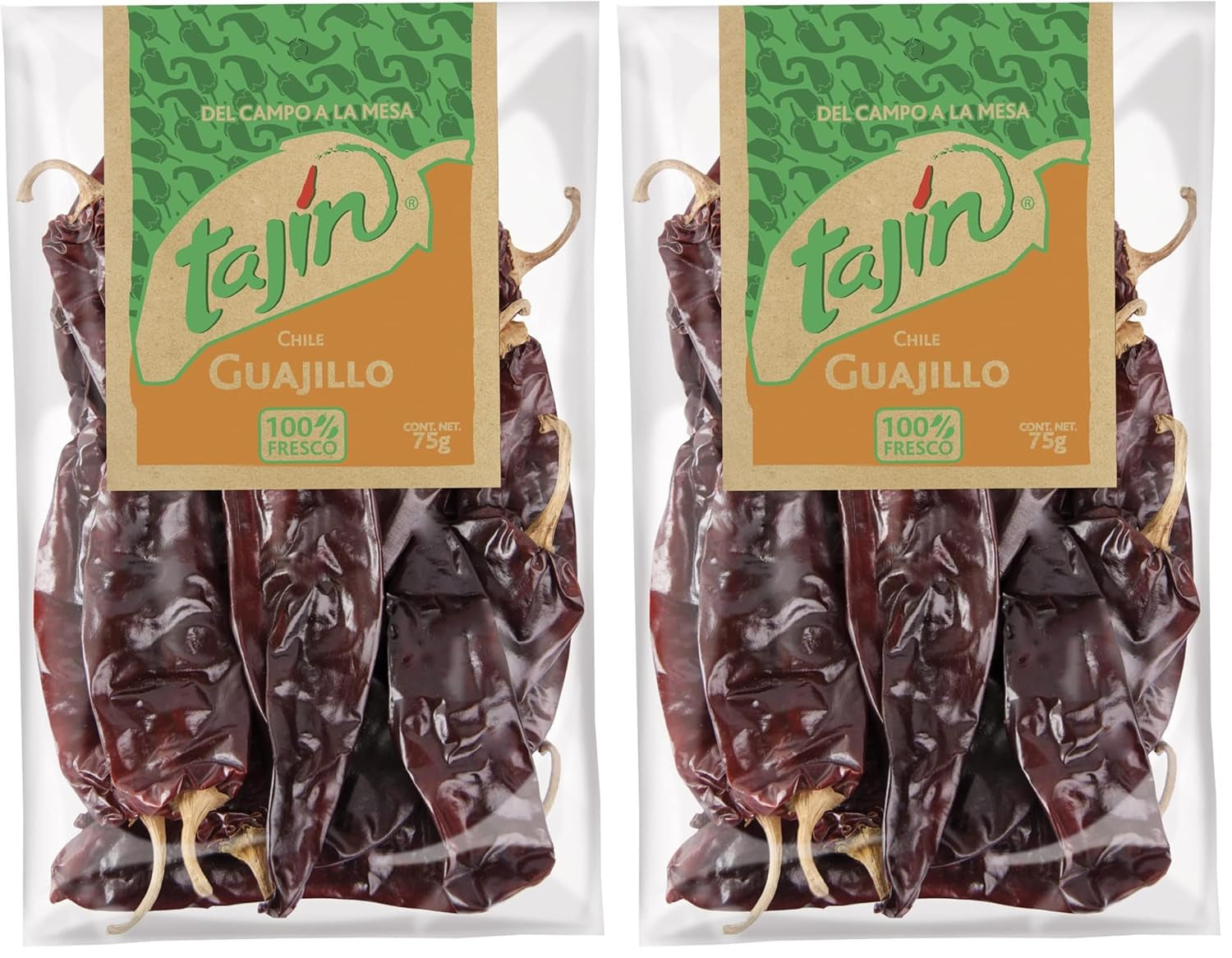 TAJIN Chili Guajillo – Getrocknete Ganze Guajillo-Chilischoten | Gewürz mexicains authentiques pour sauces et marinades – Würzig, Rauchig et Scharf, parfaits pour Gewürzmischungen et Tacos