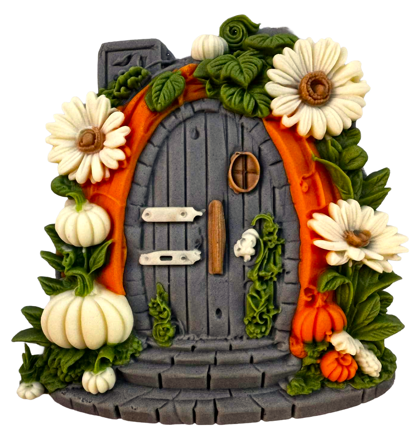 Décoration d'automne comestible Fall Delights – Ornement sucré pour gâteaux et gâteaux
