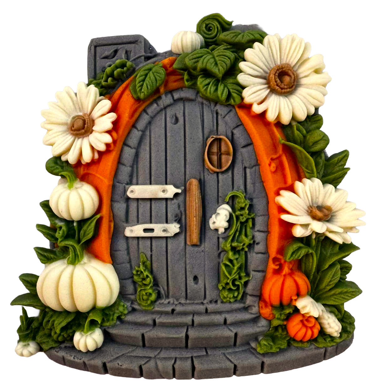 Décoration d'automne comestible Fall Delights – Ornement sucré pour gâteaux et gâteaux