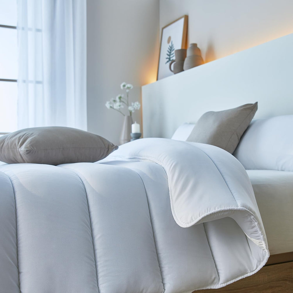 Pikolin Home - Drap personnalisable 100% coton, respirant, durable et résistant Couettes et couettes Naty Shop