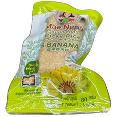 - Riz gluant à la noix de coco et à la banane - (1 x 80 g)