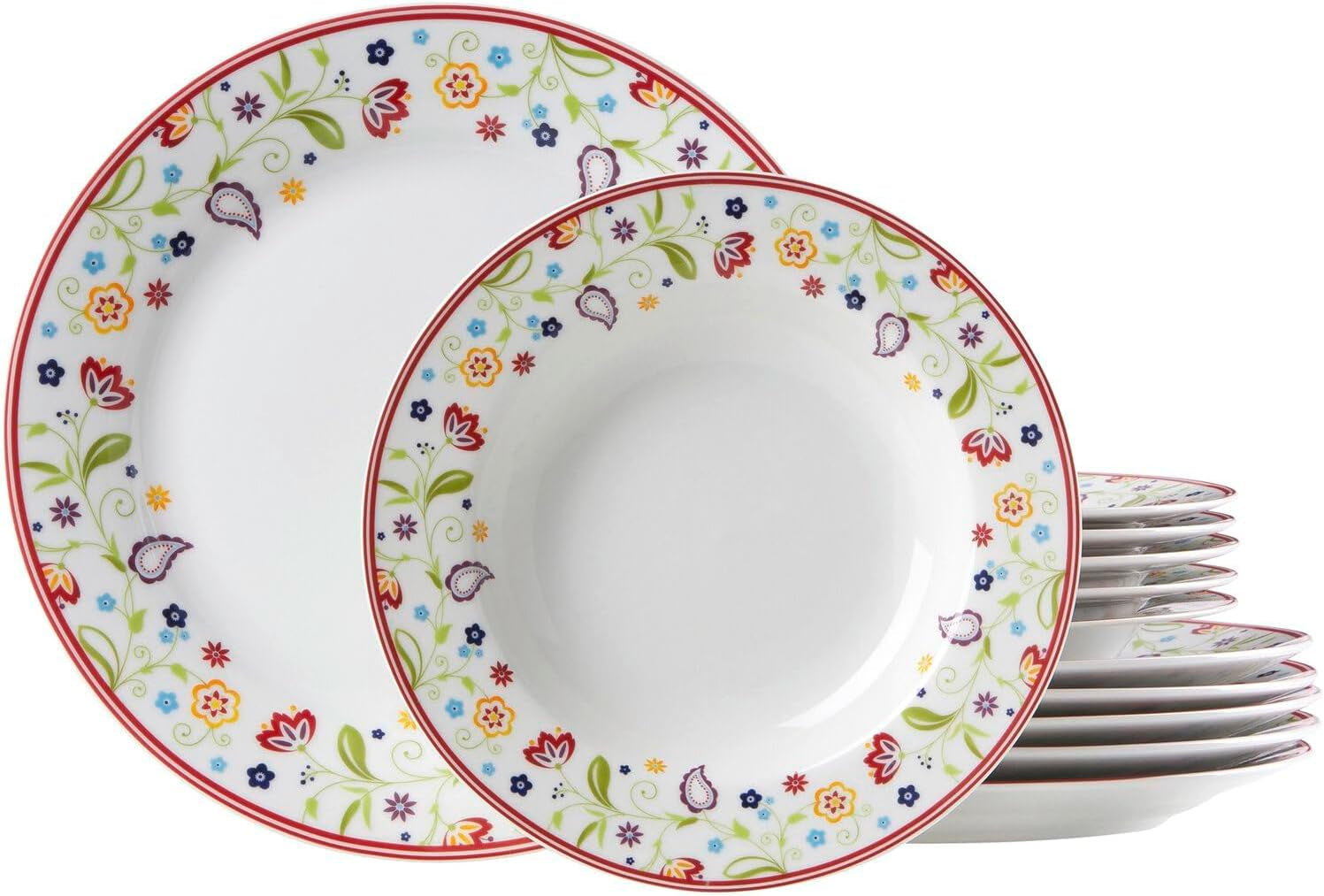 Ritzenhoff & Breker Kaffeeservice Doppio Shanti, 18-Teilig Services de table Naty Shop Tafelservice