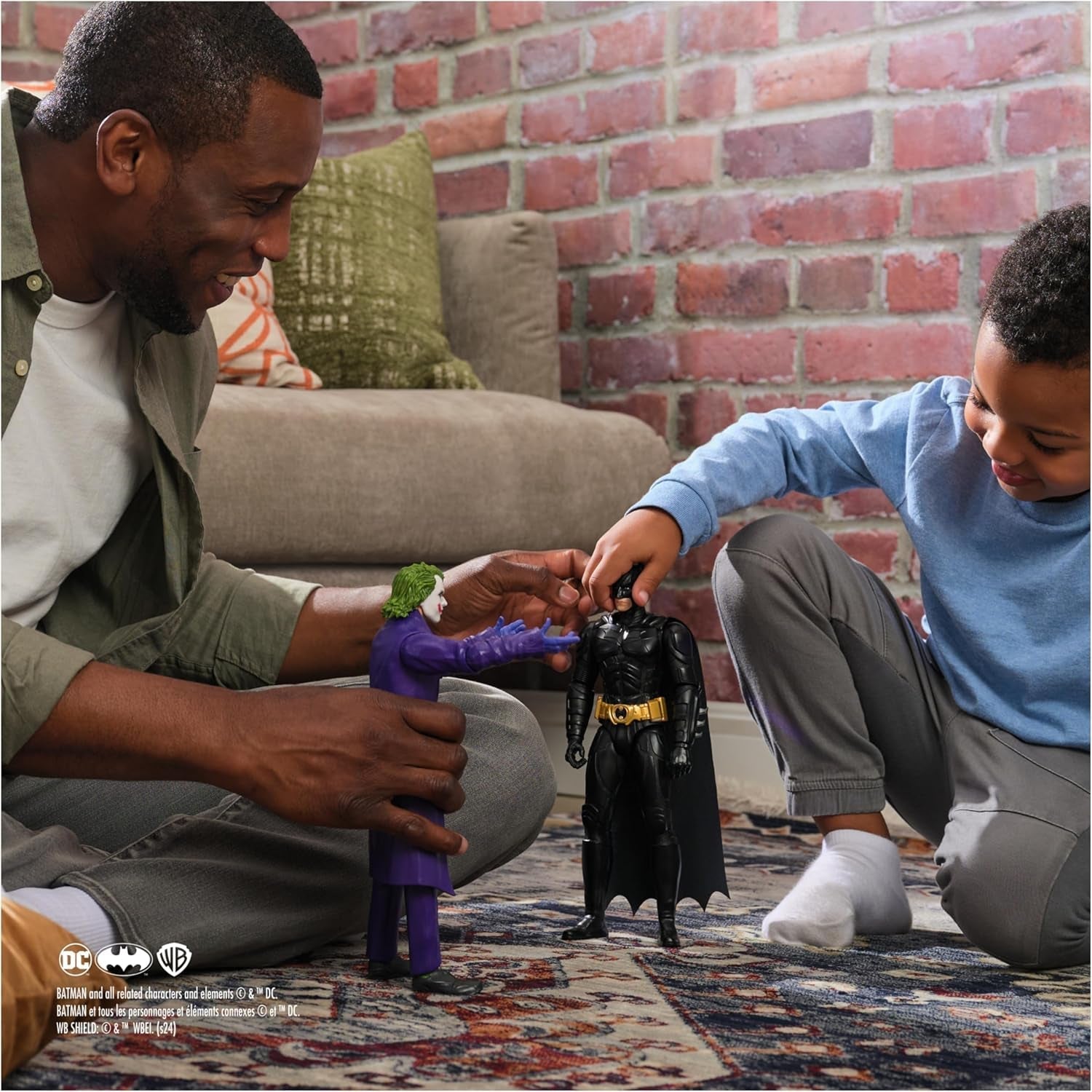 DC Comics the Dark Knight - Figurine Joker Connu de la trilogie légendaire le Dark Knight en 30cm. A partir de 3 ans Figurines Naty Shop