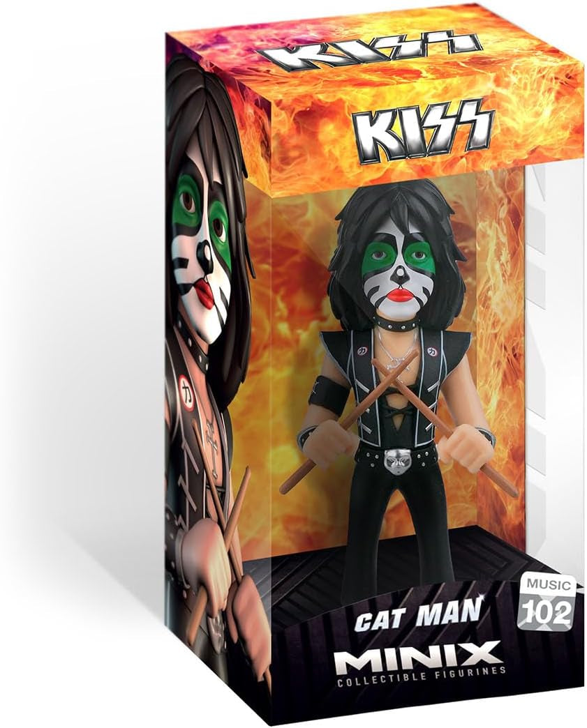 MINIX - Musique #103 - KISS - Catman - Figurine de collection 12 cm Figurines Naty Shop