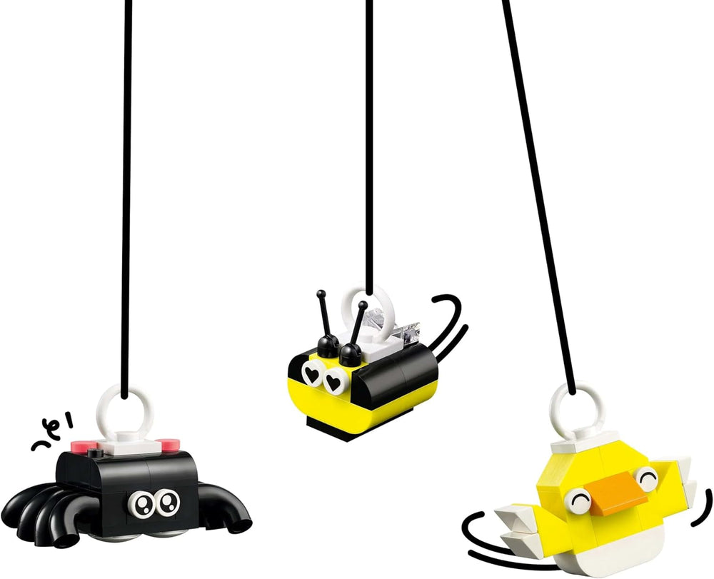 LEGO Classic Creative Fun Box, briques de construction colorées pour un jeu de rôle imaginatif, jeu de construction pour débutants, jouets pour filles et garçons à partir de 5 ans, modèles reconstructibles 11042 Sets de construction Besuche den LEGO-Store