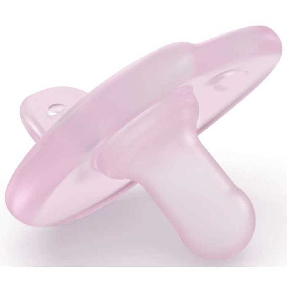 Philips AVENT Soothie - Sucette sans BPA pour bébés âgés de 0 à 6 mois, rose/rose clair (modèle SCF099/22)