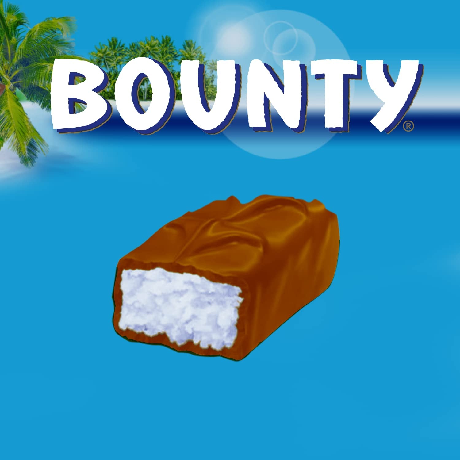 Barres de chocolat Bounty | Noix de coco et chocolat | Différentes tailles de conditionnement