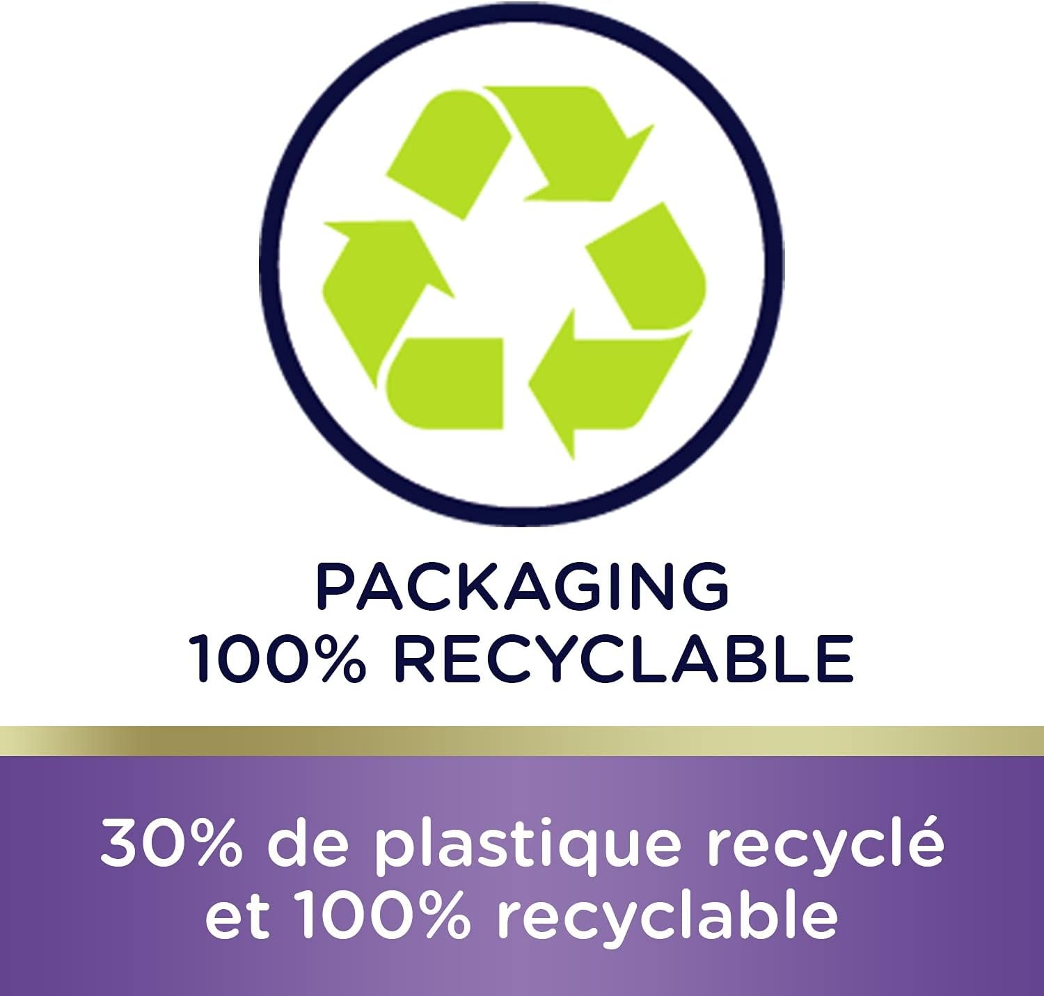 Papier toilette rembourré (12 paquets de 7 rouleaux) - doux et confortable - respectueux de l'environnement - durable