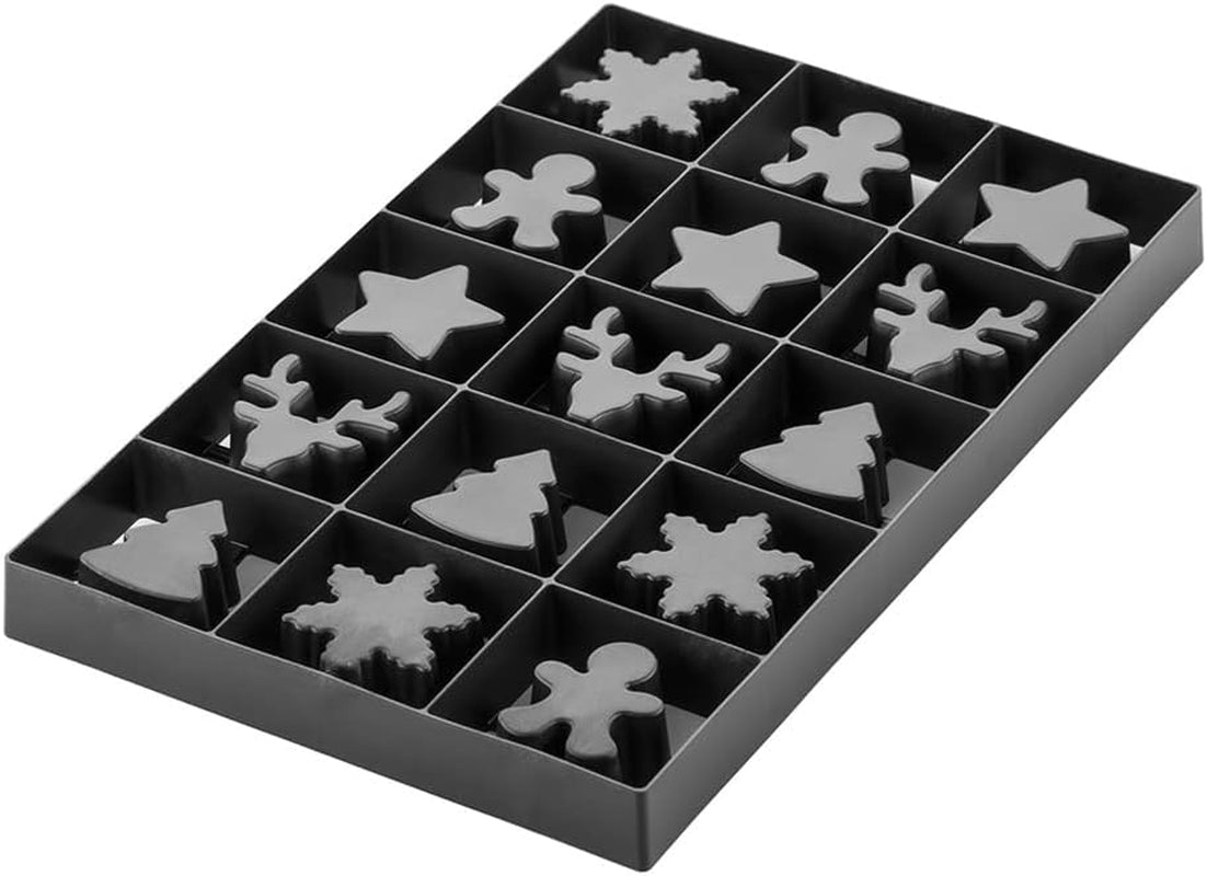 Silikomart - VOILA 'COOKIE' - VACANCES D'HIVER - COOKIE PUZZLE ARBRE DE NOEL