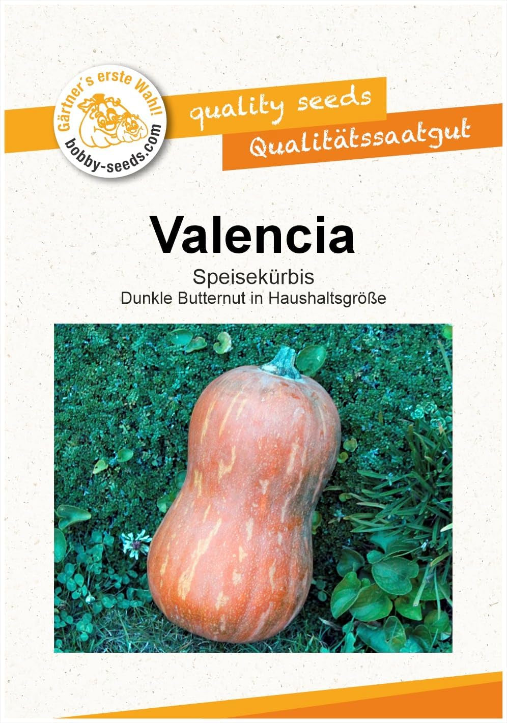 Valencia Kürbissamen Von Bobby-Seeds, Portion