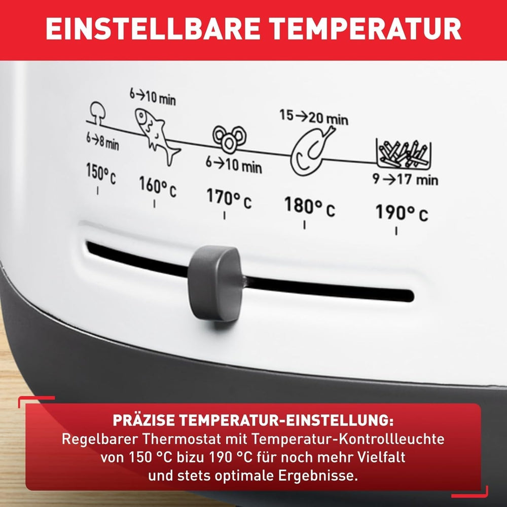 Friteuse Tefal FF1631 Filtra One, 1 900 W, capacité 1,2 kg électroménager Naty Shop