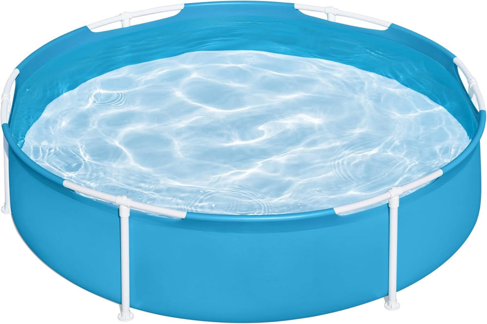 Piscină Bestway My First Frame Ø 152 x 38 cm, albastră, rotundă
