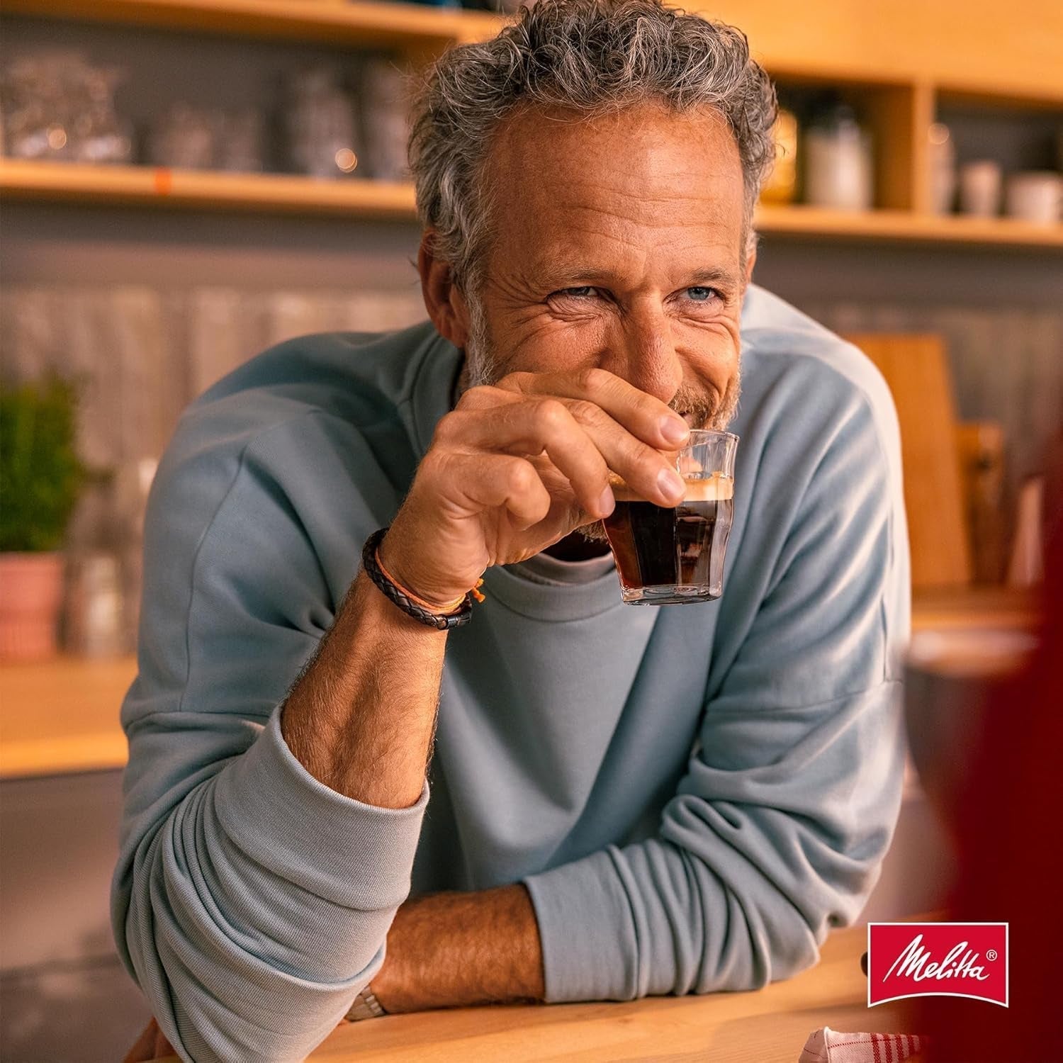 Melitta Monsooned Malabar Rare Café, 1 kg, grains de café, non moulus, 100 % grains Arabica d'Inde, torréfiés en Allemagne, force 4 Naty Shop Coffee