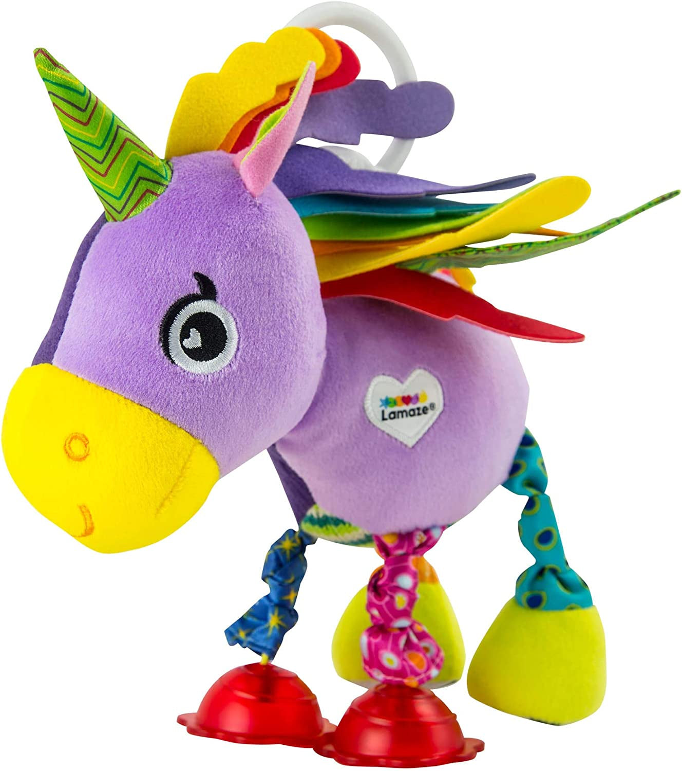 Lamaze Jouet Bébé "Freddie la Luciole" Clip & Go, Jouet de Haute Qualité pour les Tout-Petits, Pendentif Grip pour Renforcer la Relation Parent-Enfant, Dès 0 Mois, Multiples Couleurs Jouets Bébé Naty Shop Ella La Licorne