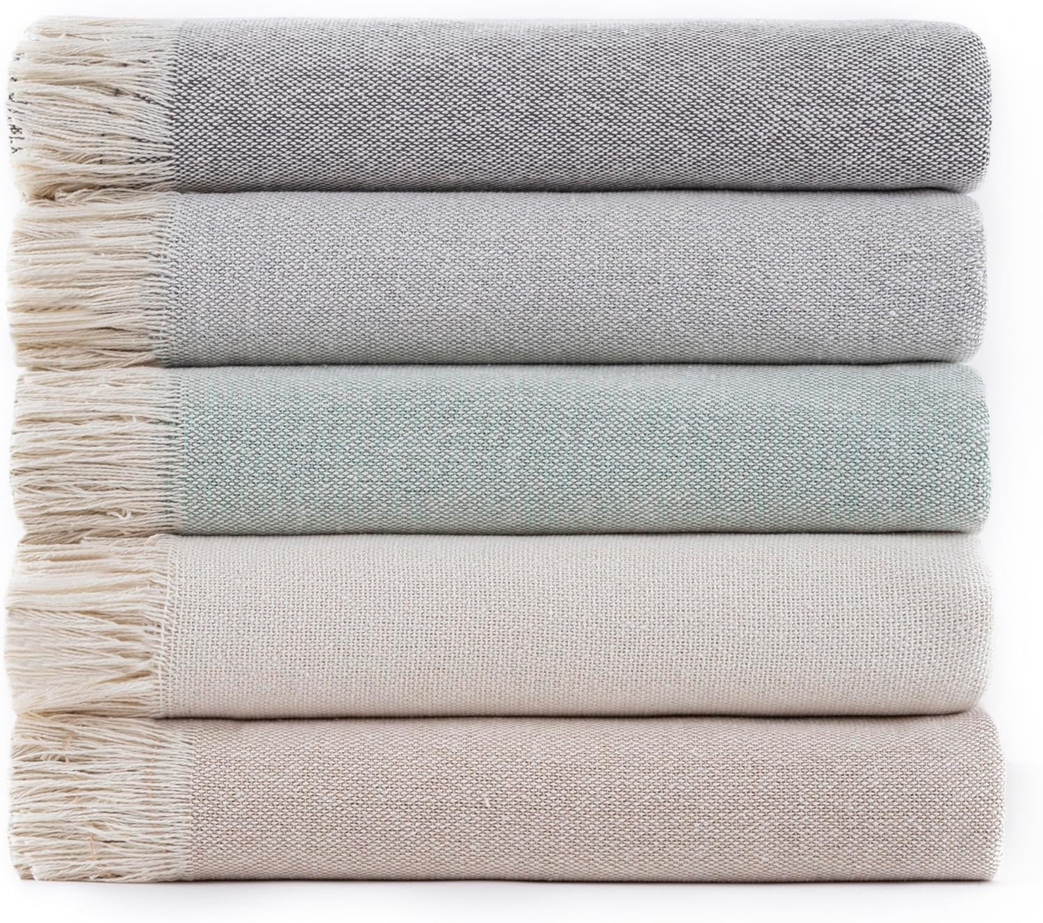 Couvre-lit multifonctionnel, couvre-lit, couvre-lit, housse de canapé, Jarapas, couleur unie (180 X 260 cm, gris foncé). Lits et Couvertures Besuche den Todocama-Store Gris foncé 180X260