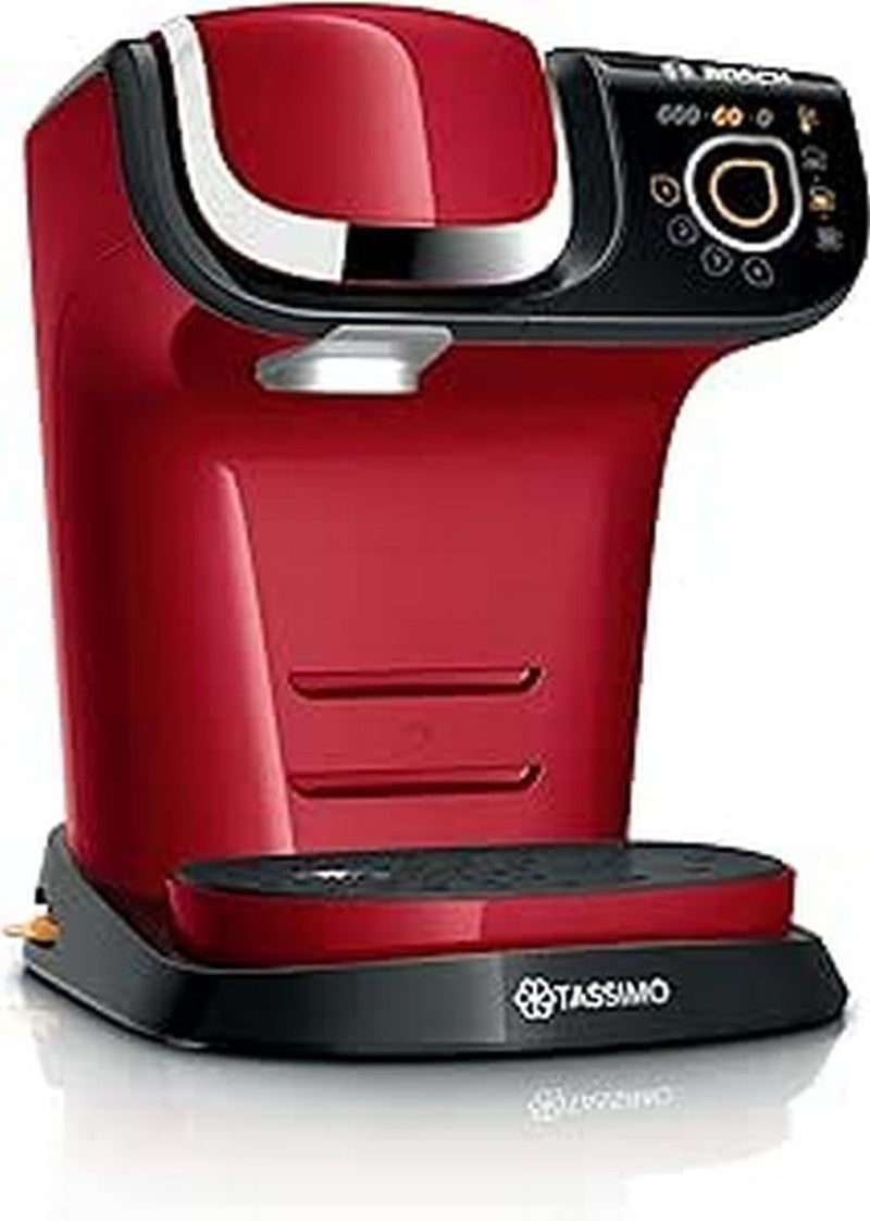 Tassimo My Way Machine à expresso avec 2 capsules TAS6502 avec filtre à eau, plus de 70 boissons, personnalisation des boissons, variété de café, préparation facile, 1500 W, noir