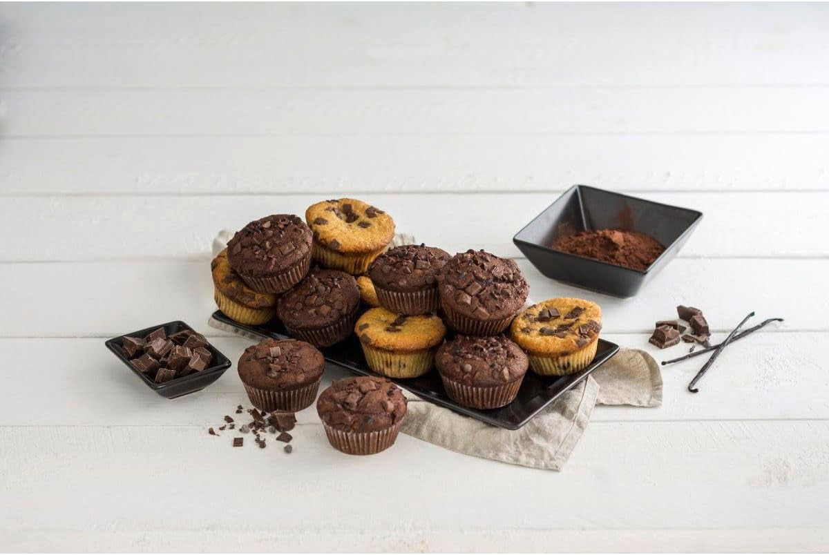 Zenker 6Er Muffinform Black Metallic, 275X190X30 Mm, Teflon Classic Antihaftbeschichtung, Hitzebeständig Bis 230°C, Leichte Reinigung, Ideal Für Köstliche Muffins Moules et plaques à pâtisserie Naty Shop