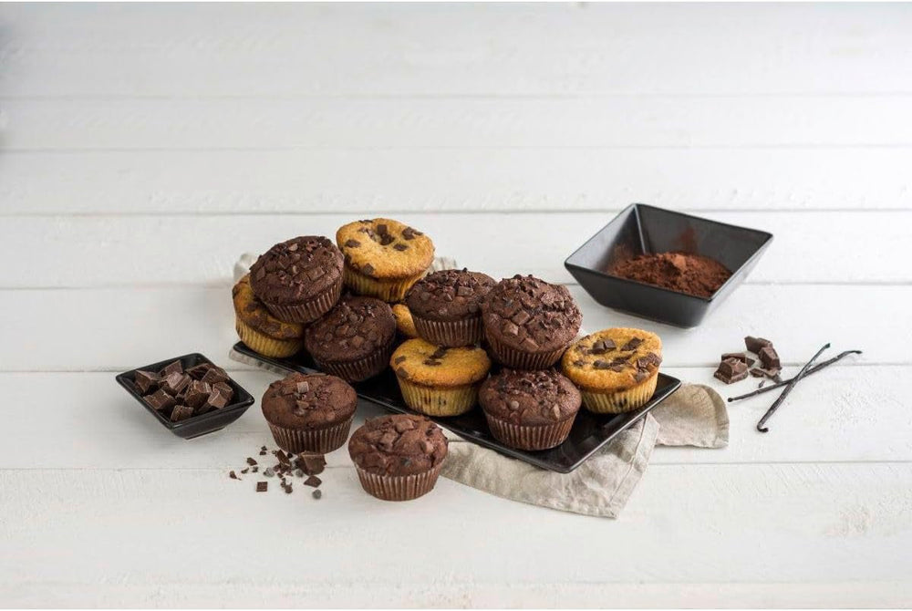 Zenker 6Er Muffinform Black Metallic, 275X190X30 Mm, Teflon Classic Antihaftbeschichtung, Hitzebeständig Bis 230°C, Leichte Reinigung, Ideal Für Köstliche Muffins Moules et plaques à pâtisserie Naty Shop