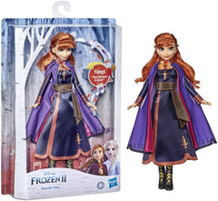 Hasbro Ice Queen Singing Anna Music Doll en robe violette pour Disney's The Ice Queen 2 Jouet pour 3 ans 57237830 Poupées multicolores Naty Shop
