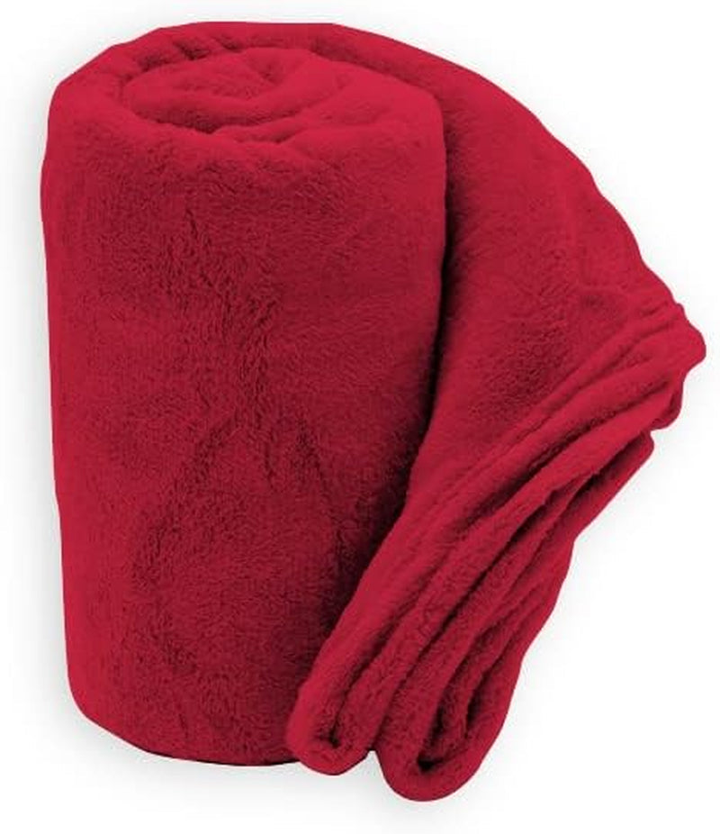 Couverture douce | Plaid | Toucher doux | 130 X 160 cm | Couettes et couettes poudre Naty Shop Violet 150X210