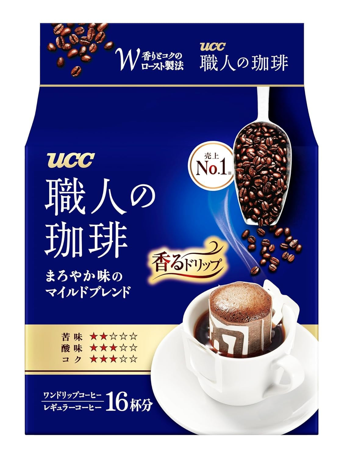 Café artisanal du Japon, café filtre à usage unique, mélange léger du Brésil et du Vietnam, 16 sachets.