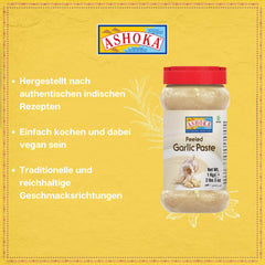 ASHOKA - Pâte Geschälte Knoblauch - (1 X 1 KG)