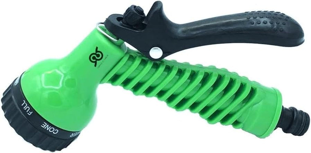 Furtun de grădină extensibil de 60 m cu 7 funcții pentru curățare impermeabilă