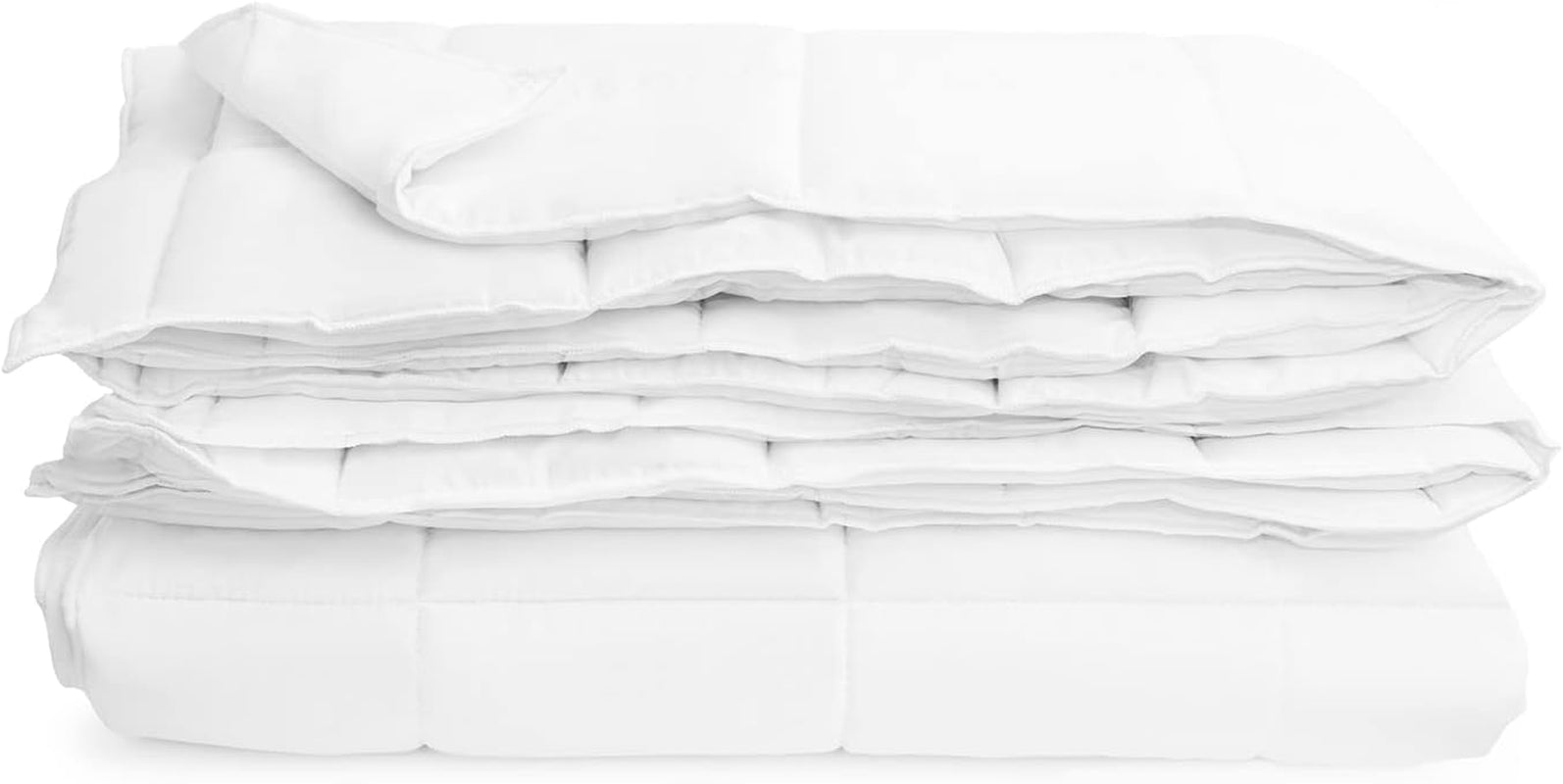 Couette 200X200 Cm Couette été Oekotex 100 Couette lavable en microfibre blanche Couettes et couettes Naty Shop Couverture hiver 140 X 200 Cm