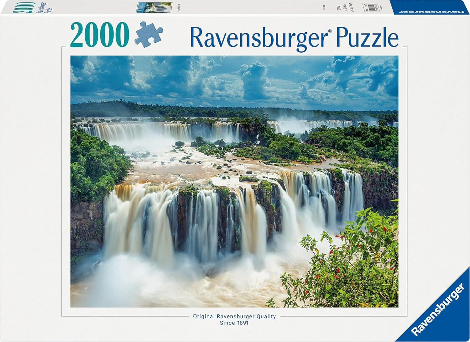 Ravensburger Puzzle 16607 - Chutes d'Iguazú - Puzzle de 2000 pièces pour adultes et enfants de plus de 14 ans Puzzle Naty Shop