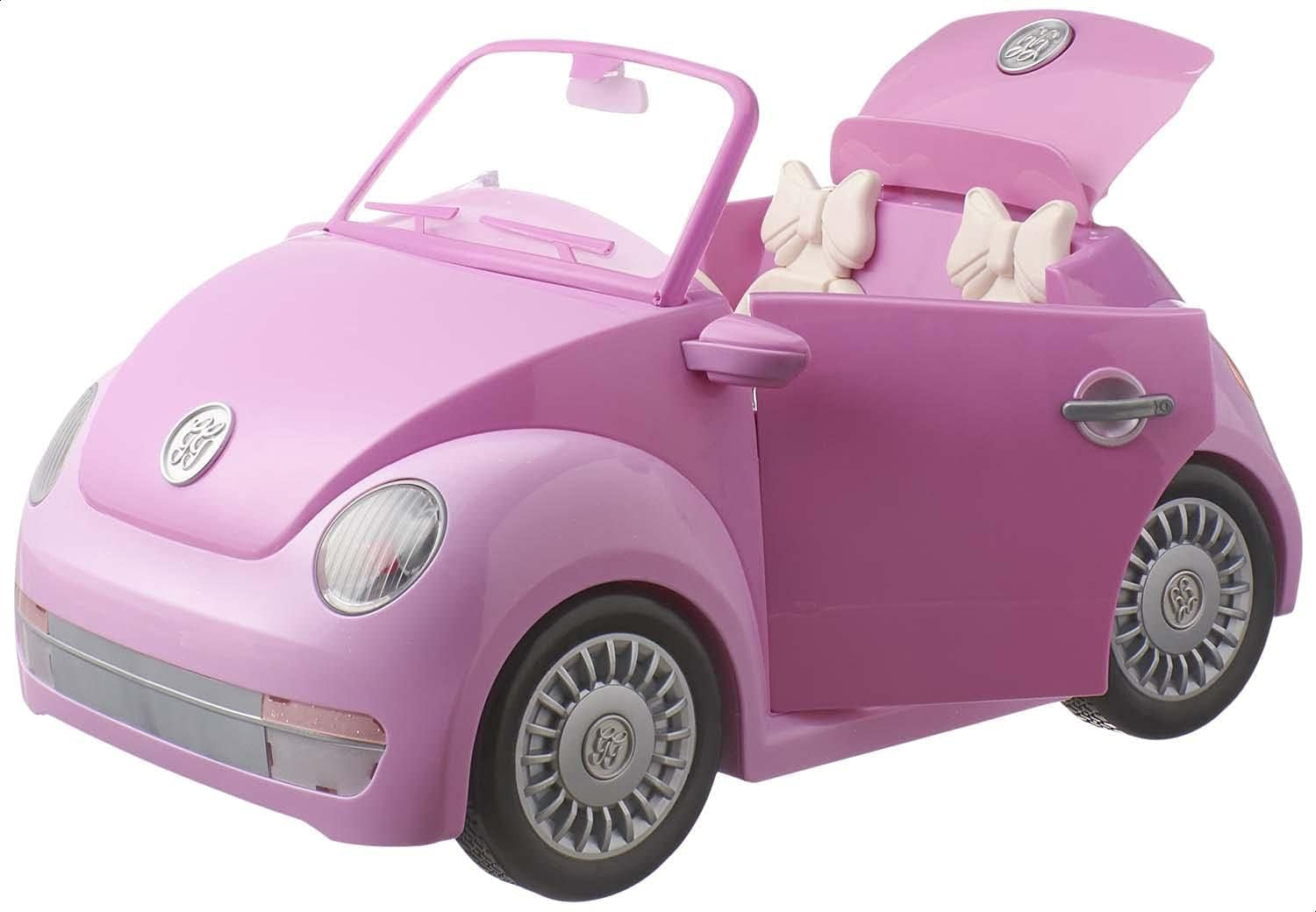 Glitter Girls - Fifer & GG Cabrio - 36 cm Puppe & Fahrzeug-Paket - Orangefarbener Oldtimer - 3 ans +