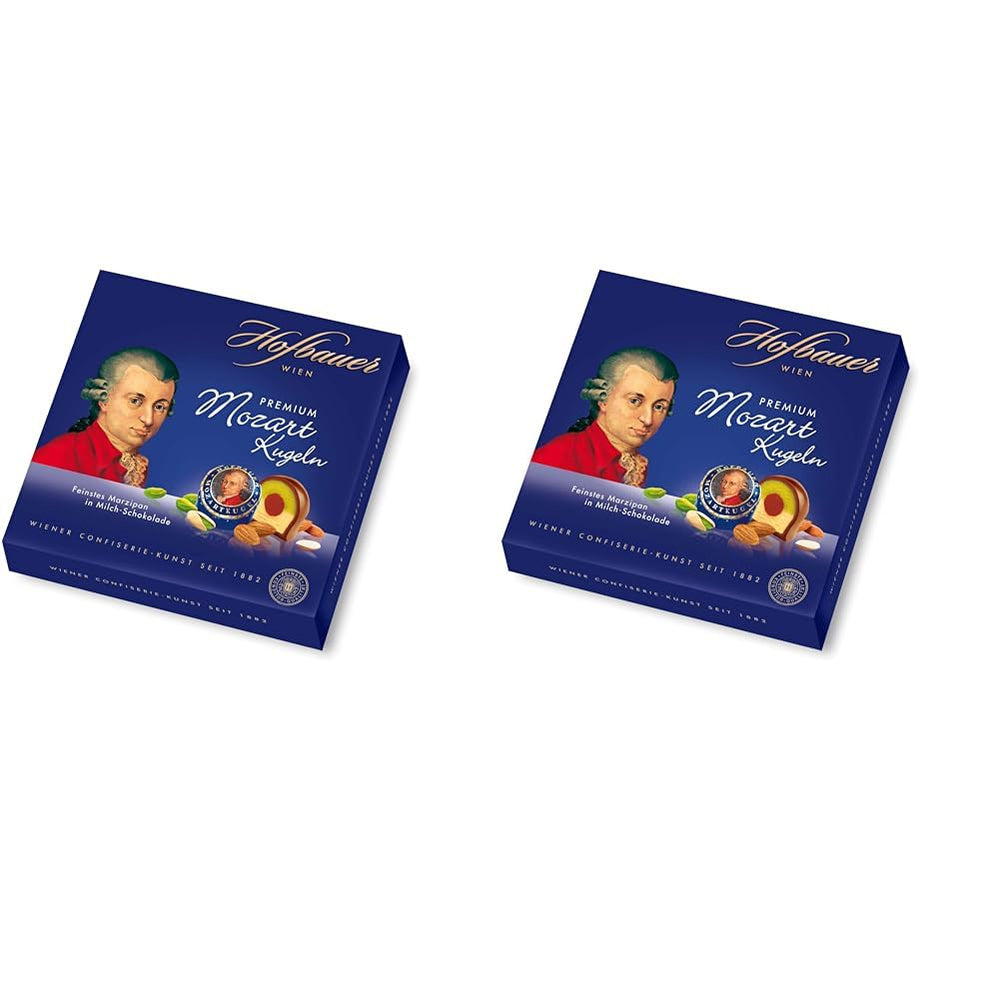 Hofbauer Vienne, Mozartkugeln 200 g, chocolat au lait