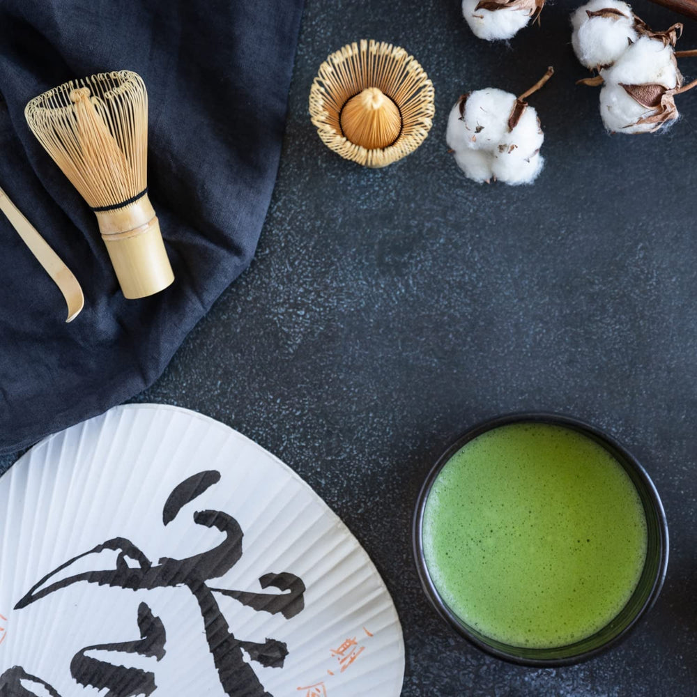 Ceai verde organic Moya Matcha pulbere | 100 g calitate premium pentru ceremonie | Cultivat și recoltat organic în Uji, Japonia | Ceai verde pulbere Matcha | Ideal pentru ceremonia japoneză a ceaiului cu apă